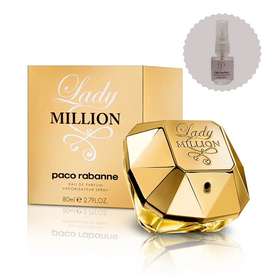 Lady Milion de Paco Rabanne Eau de Parfum Perfume Feminino